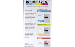 INCOHEARENT - Adult Party Game media 3
