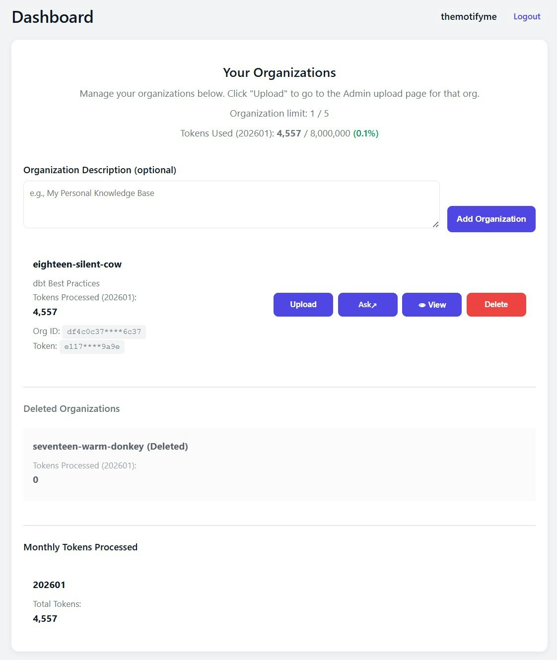 Askra - Screenshot 2 showing product features and functionality