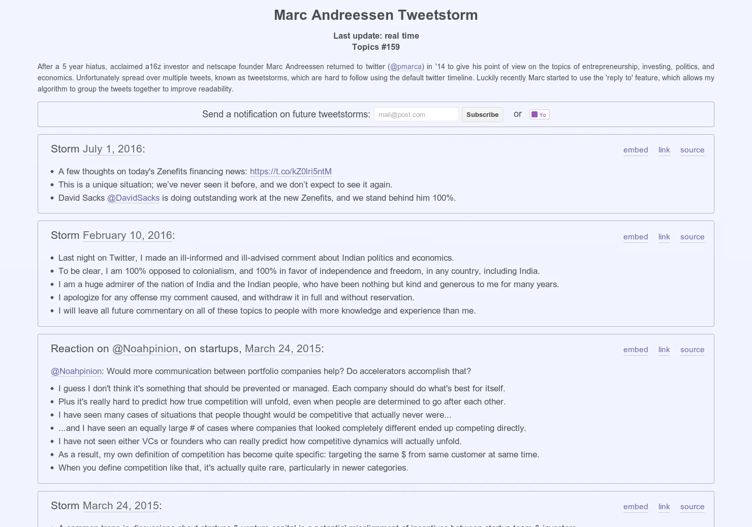 @pmarca tweet-essays