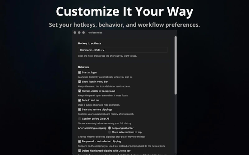 Gotemify screenshot 4