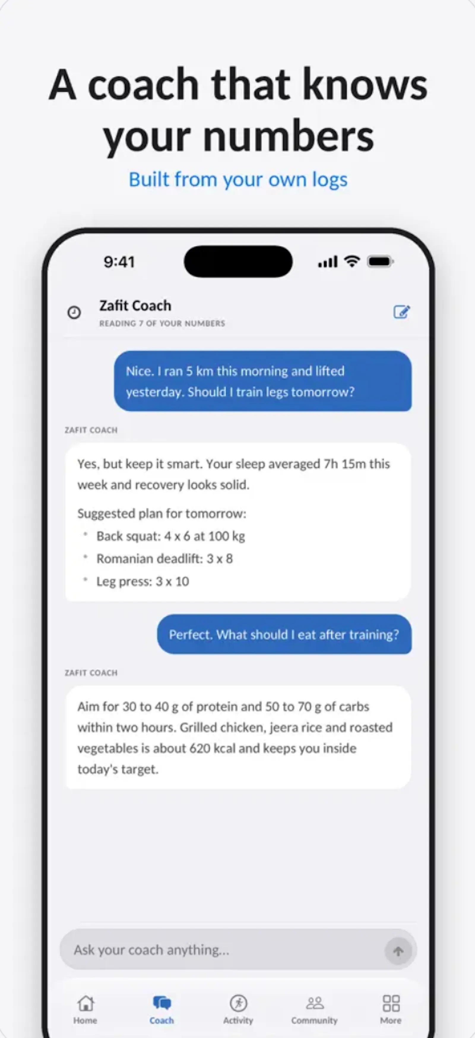 Zafit screenshot 5