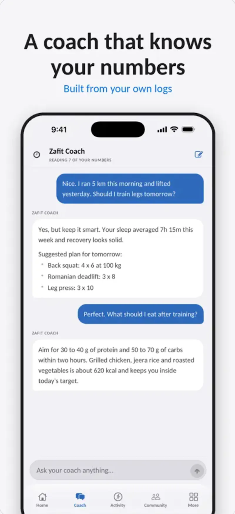 Zafit screenshot 5