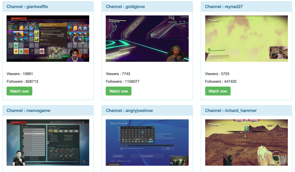 No Mans Sky Live Streams gallery image