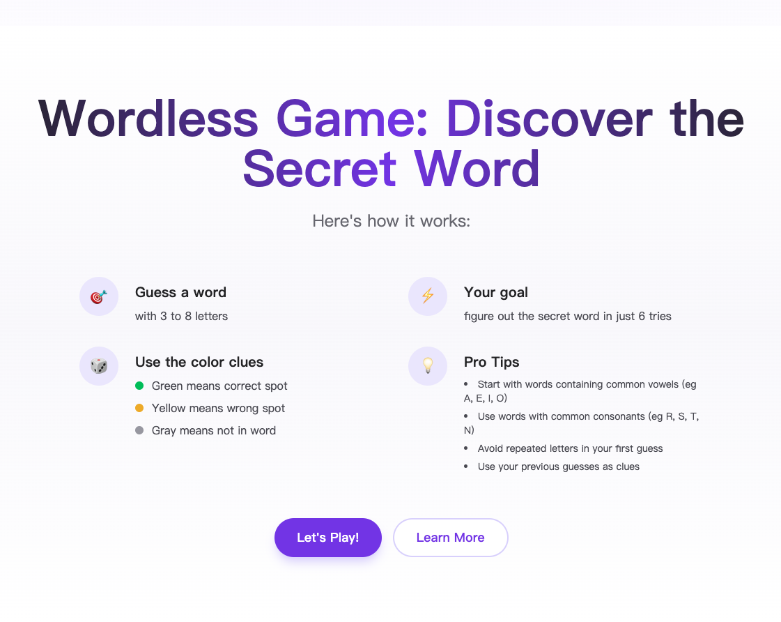 เกมที่ไม่มีคำพูด - Free Word Puzzle & Brain Training Online media 4