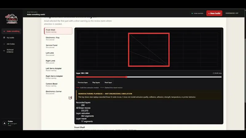 Ariad Fabrication screenshot 5