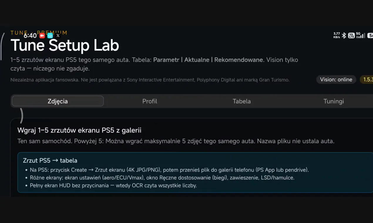 Tune Setup Lab gallery image