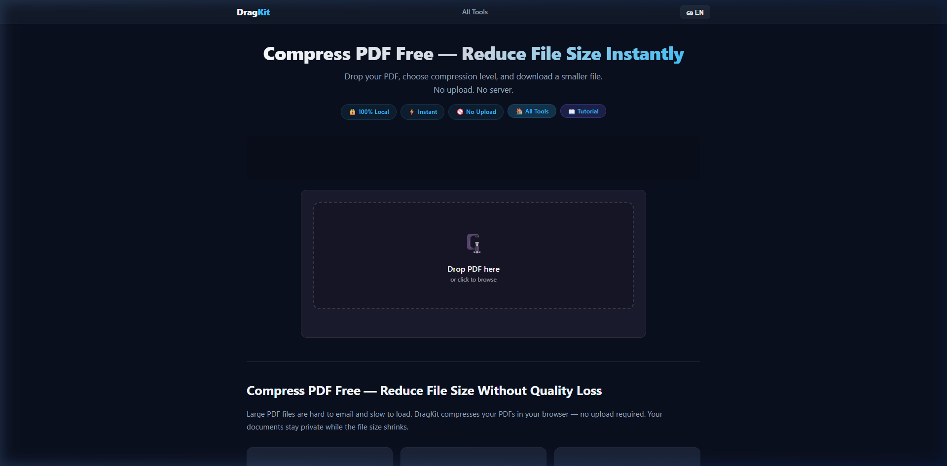 DragKit - Screenshot 4 showing product features and functionality