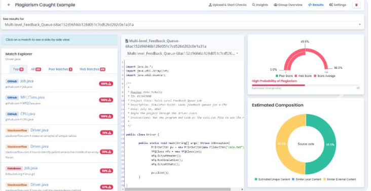 Codequiry - Code -Plagiat -Checker Medien 3