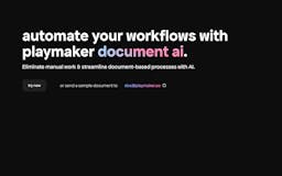 Document AI by Playmaker media 1