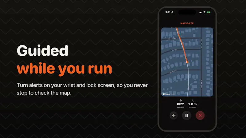RunRoutes screenshot 1 (video preview)