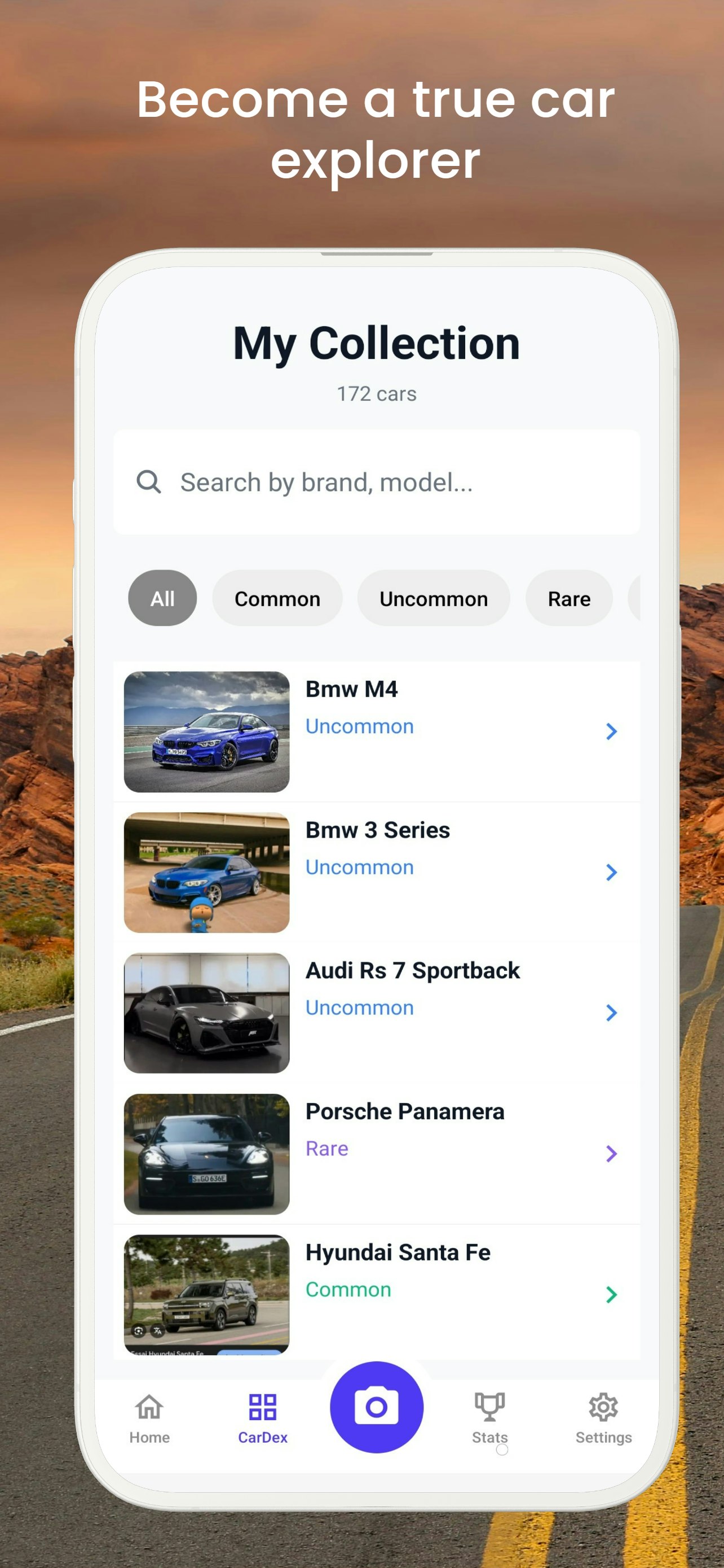 Car AI : Scan Identify Collect - Screenshot 3 showing product features and functionality