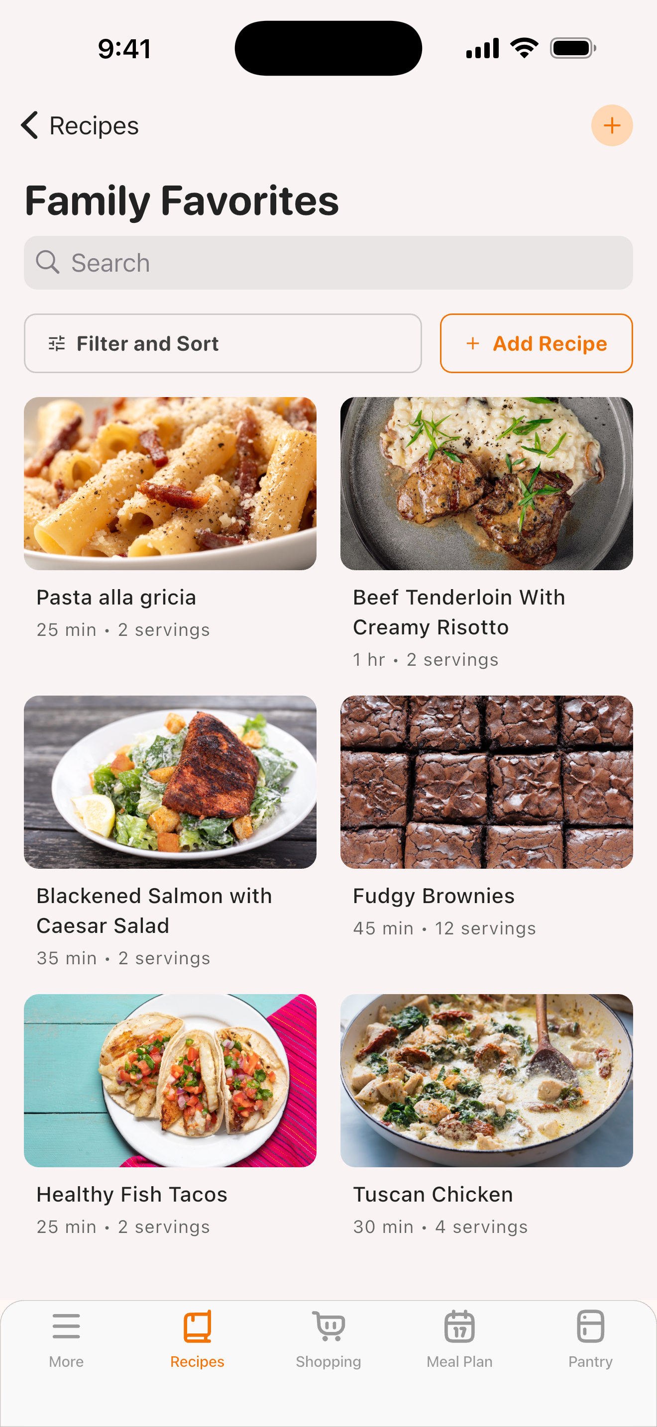 Stockpot — Recipe and Pantry Manager - Main product screenshot demonstrating key features and user interface