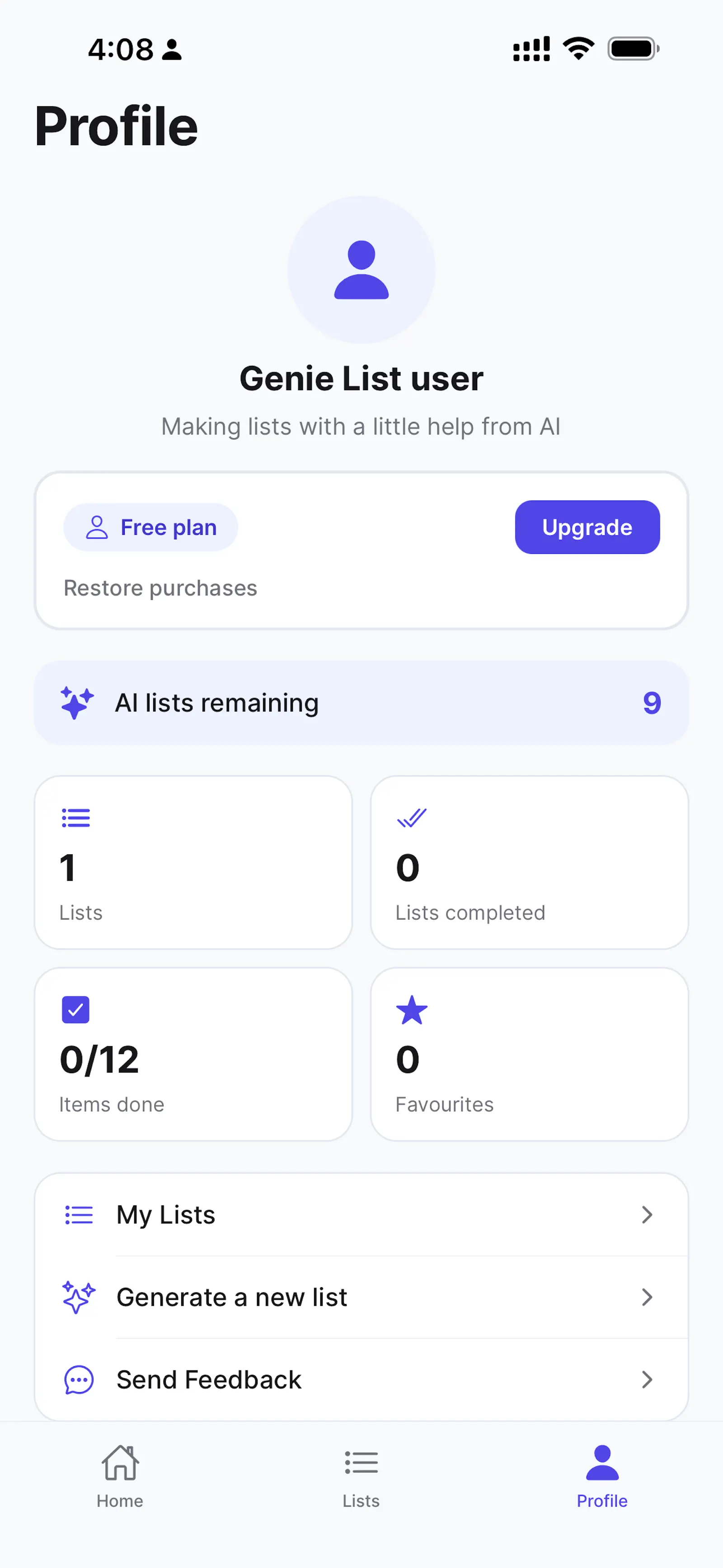 Genie List - AI checklists screenshot 6