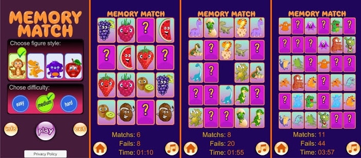 Free Memory Match
