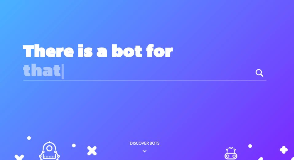 There Is A Bot For That Image