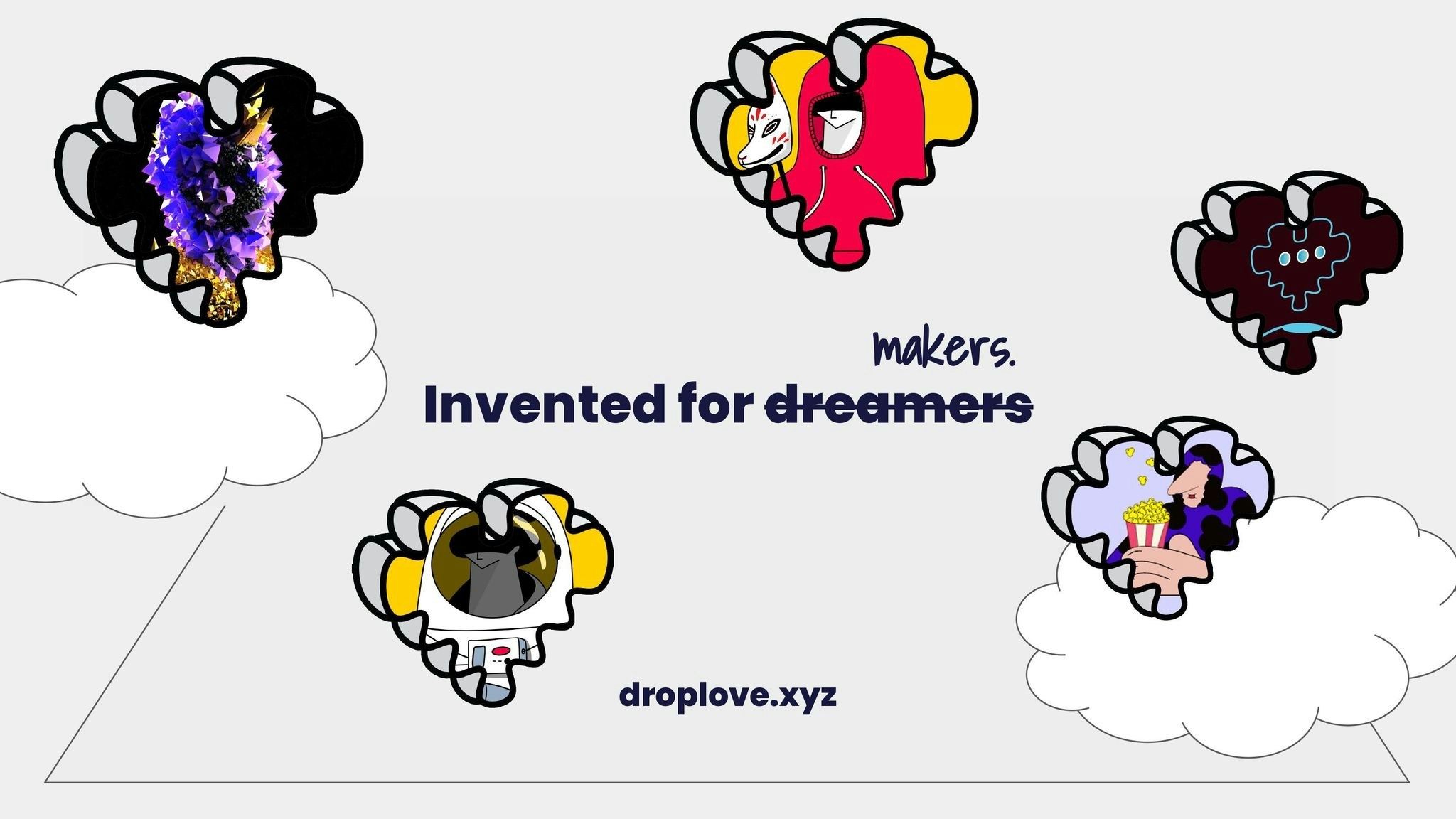 Droplove - Kendi NFT akıllı sözleşmelerinizi dağıtmak için kodsuz araç. medya 12