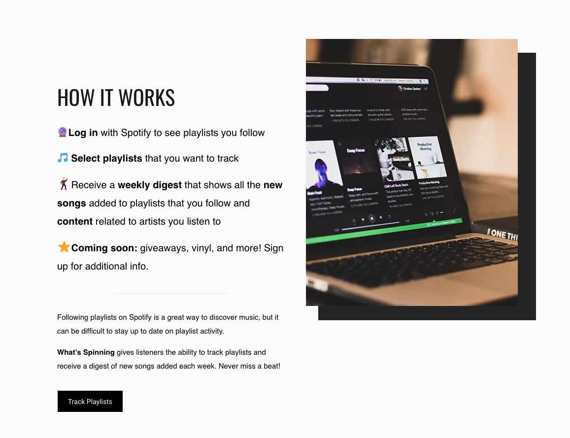 What's Spinning gallery image