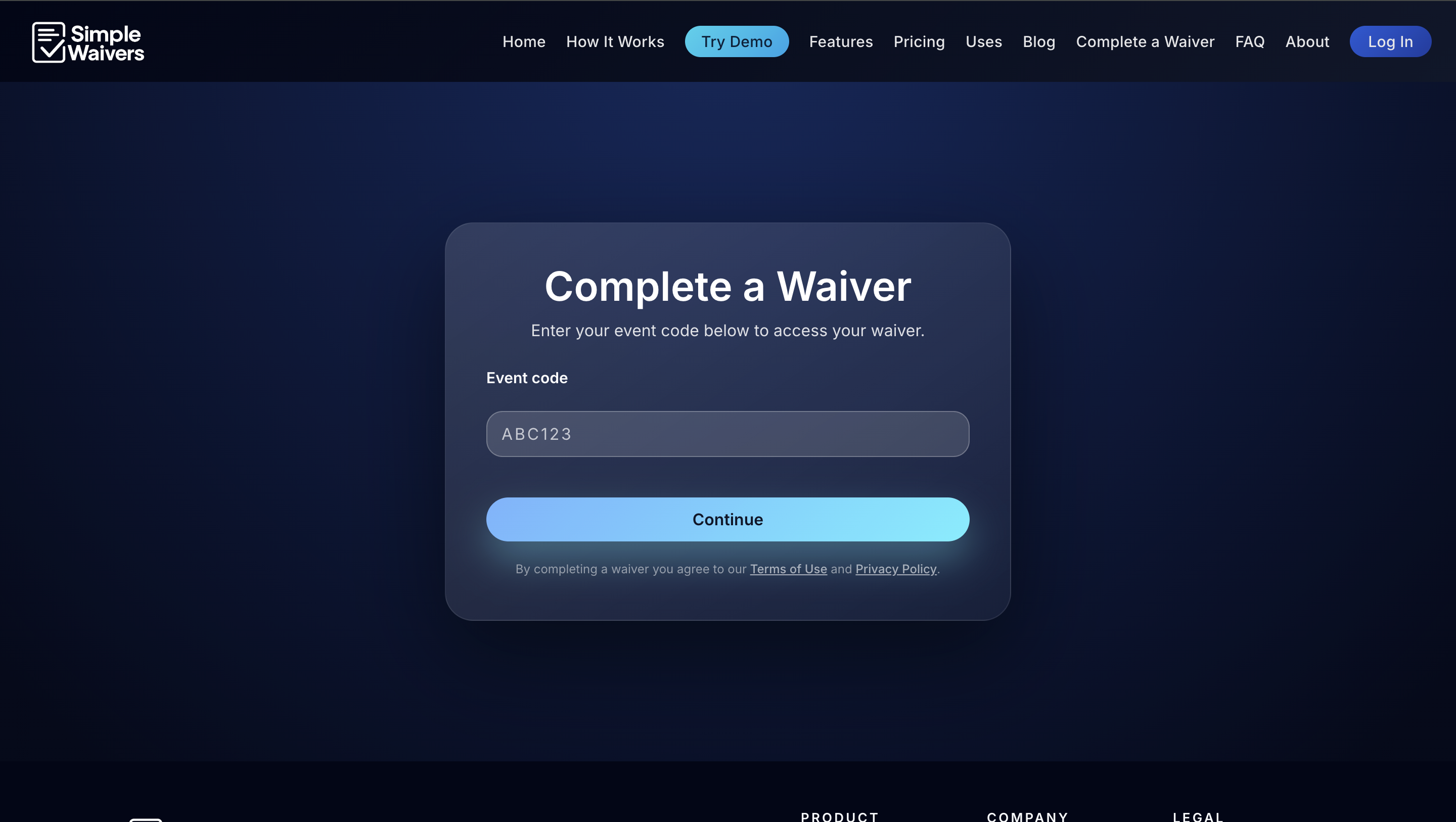 Simple Waivers gallery image