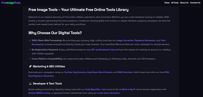 60+ Free Online Tools screenshot 2