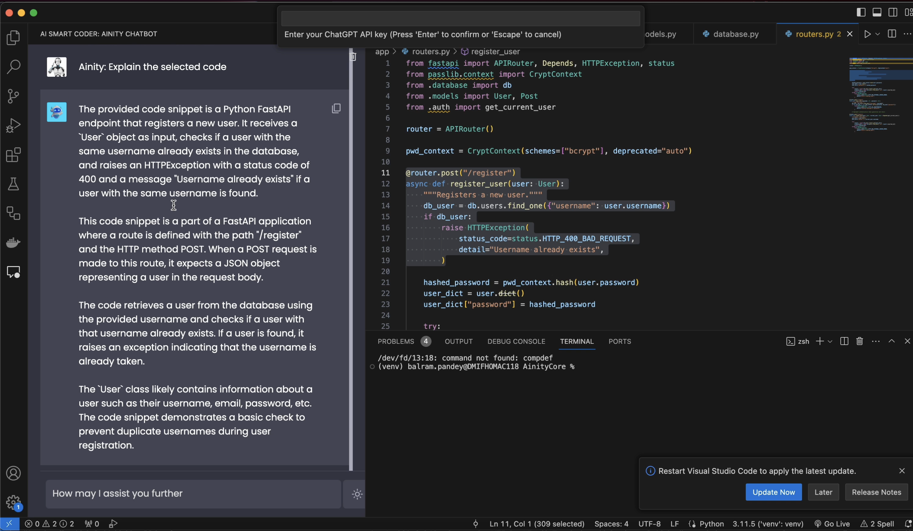 Ainity- AI Smart Coder media 3