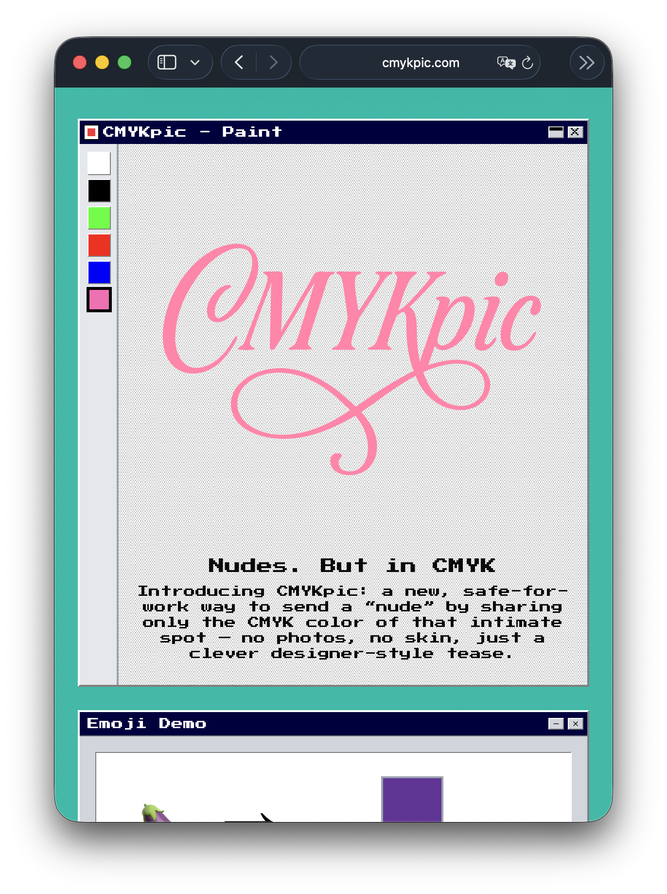 CMYKpic – digital nudes for designers 