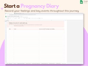 Digital Pregnancy Planner & Journal gallery image
