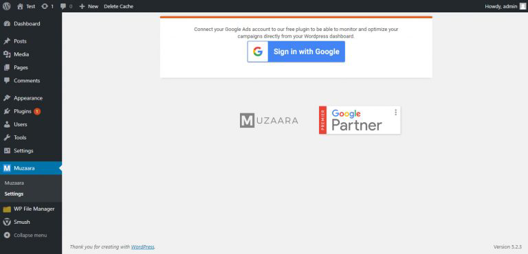 Google Ads WordPress Optimize Plugin gallery image