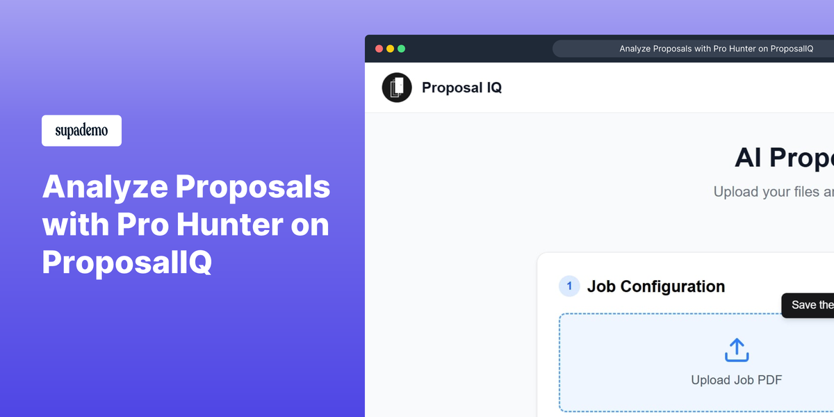 Proposal IQ - Screenshot 4 showing product features and functionality