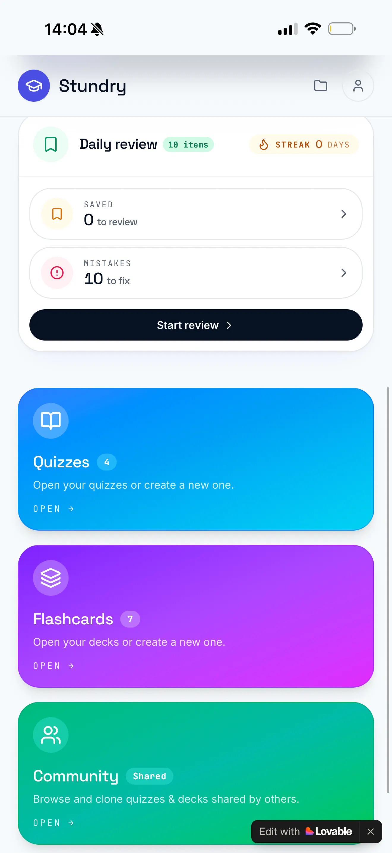 Stundry — Master any subject gallery image