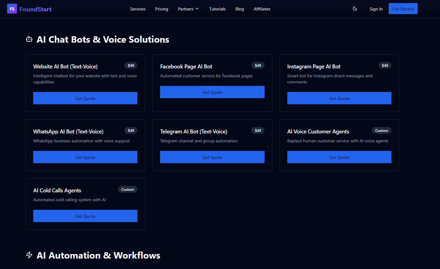 FoundStart gallery image