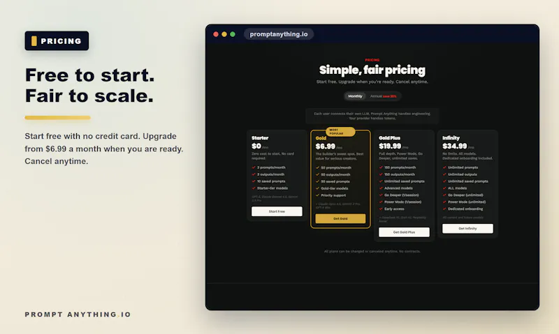 Prompt Anything Enterprise Launch screenshot 11