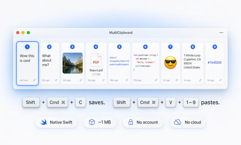 MultiClipboard screenshot 3