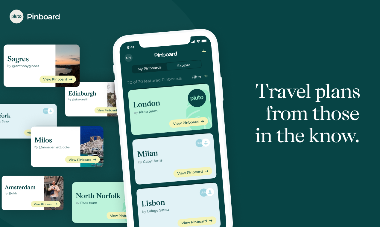 Pluto Pinboard gallery image