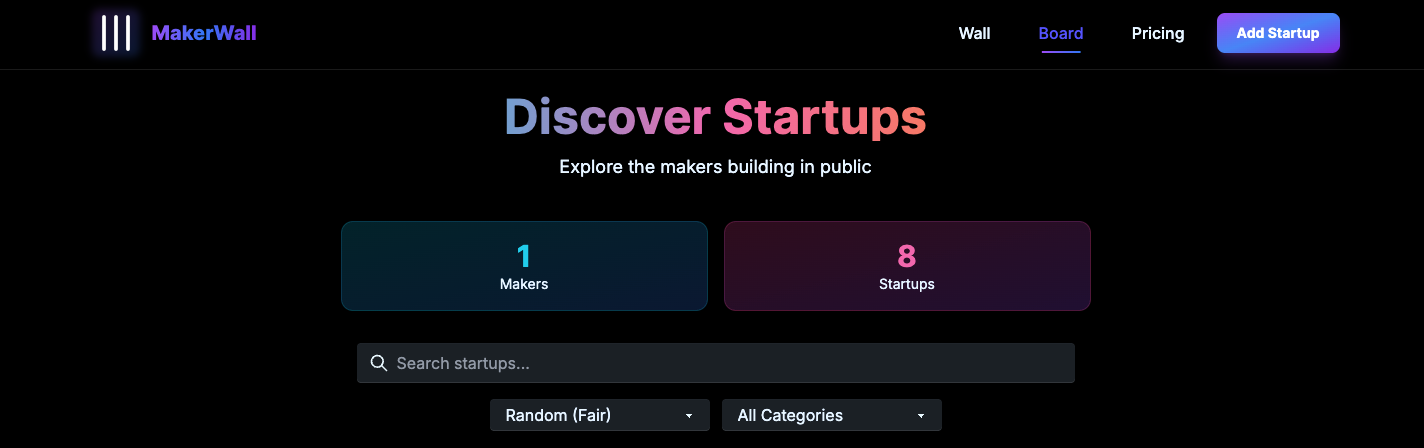 MakerWall gallery image