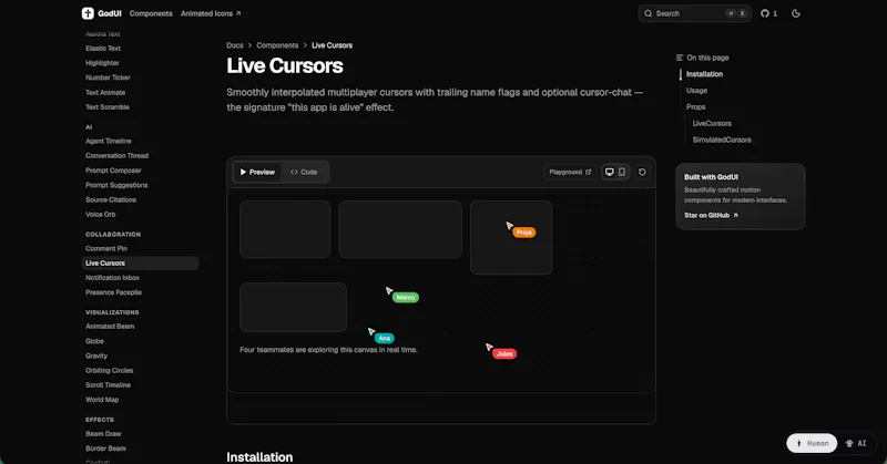 GodUI screenshot 8