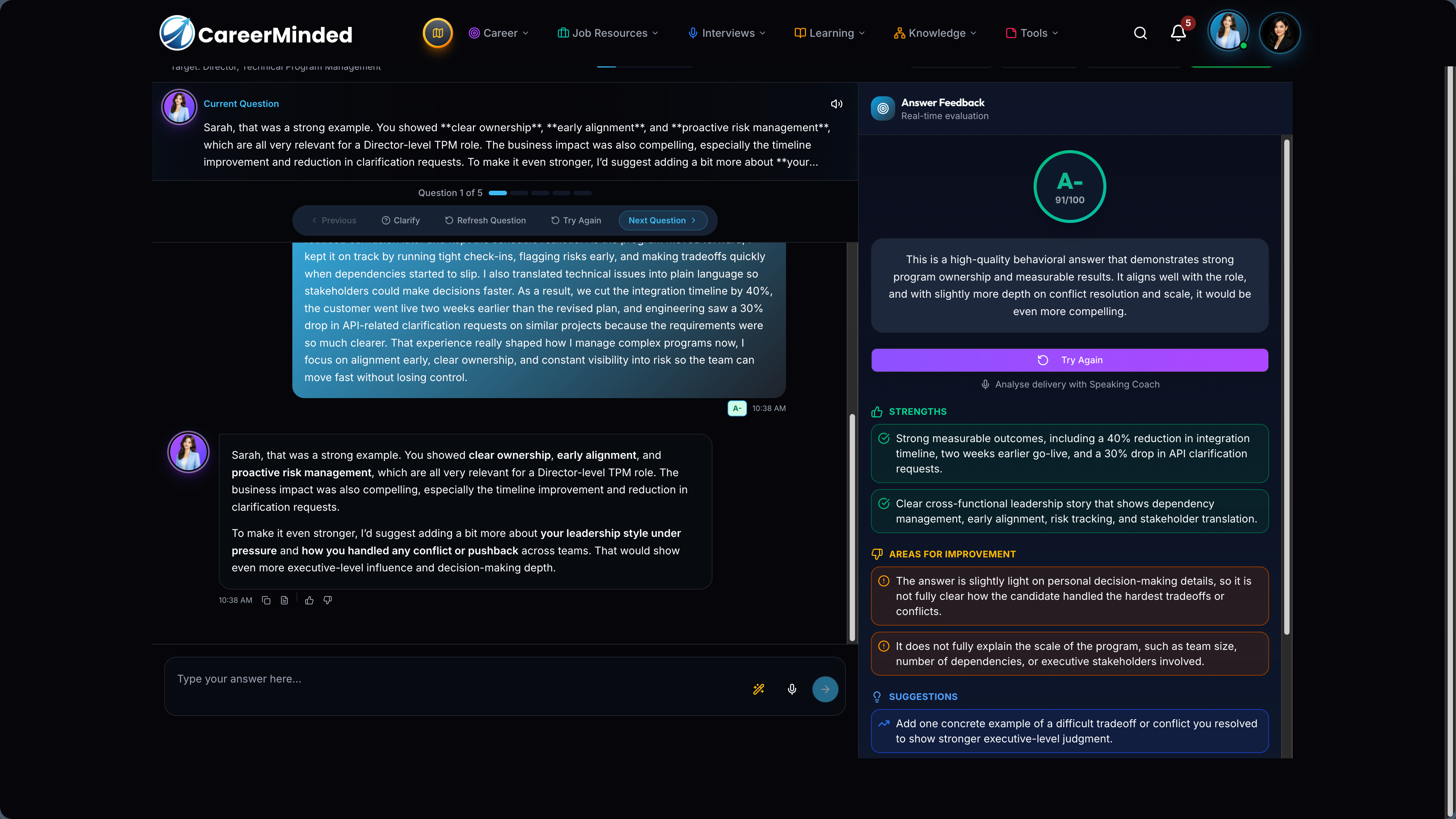 CareerMinded AI gallery image