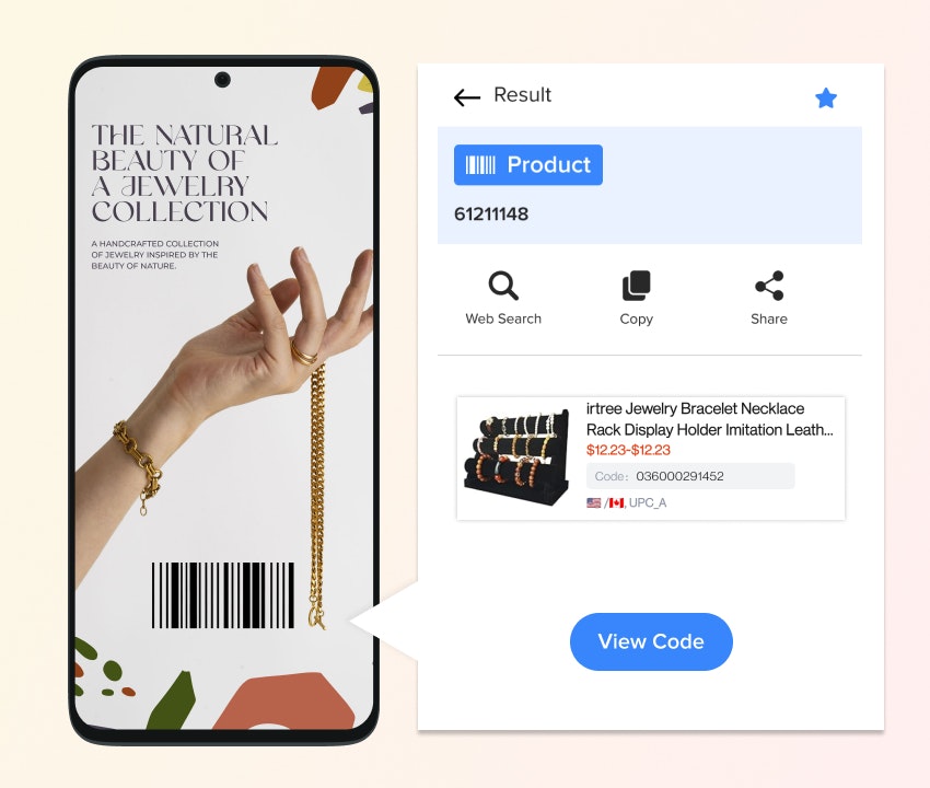 وسائط QR & barcode الماسح الضوئي 4