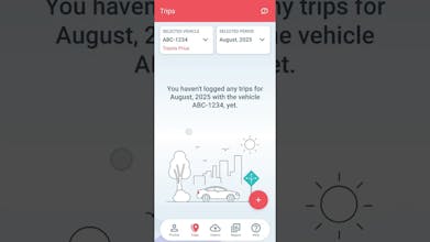 Mileage Log from Google Maps App gallery image