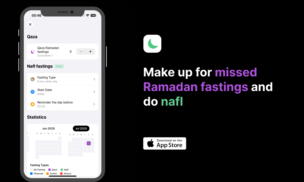 Полный мусульманский Dhikr & Dibbeter Tracker - Производительность iOS Мусульманский трекер Dhikr Castings Salah Two медиа 3