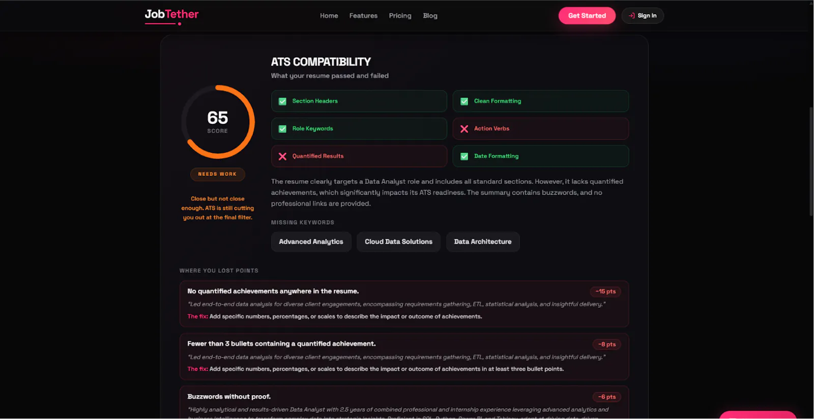 JobTether screenshot 3