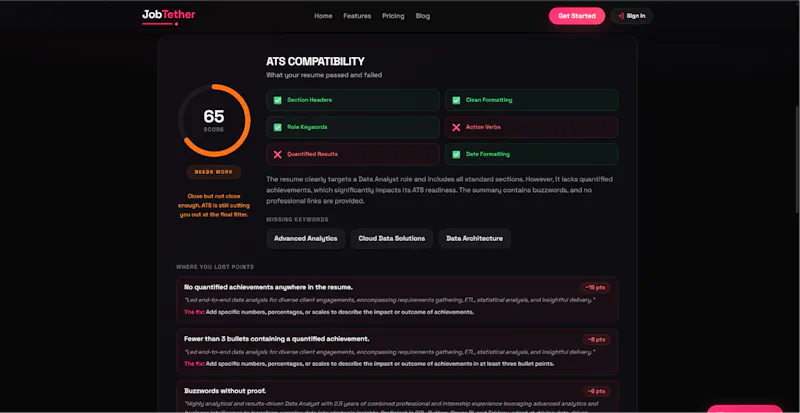 JobTether screenshot 3
