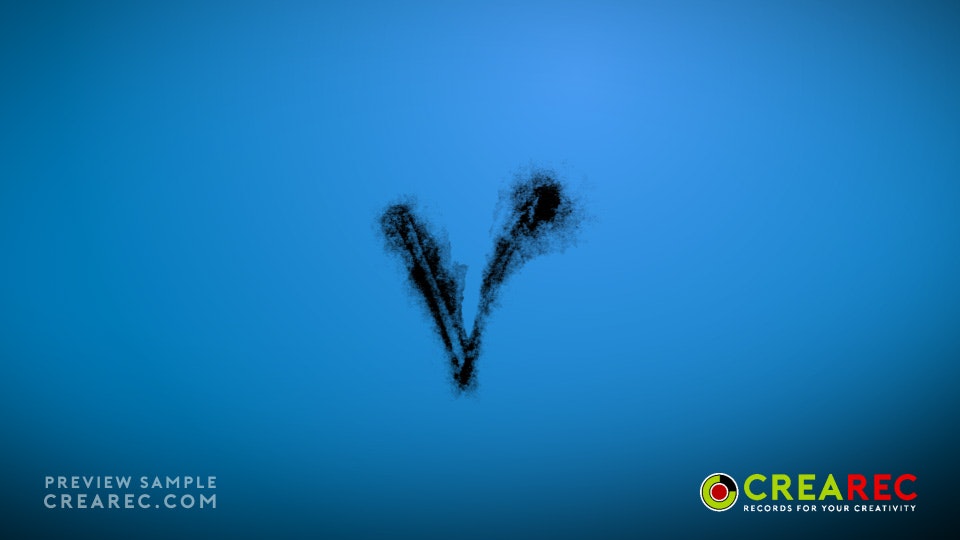 Ink Alphabet Animated stock footage text gallery image