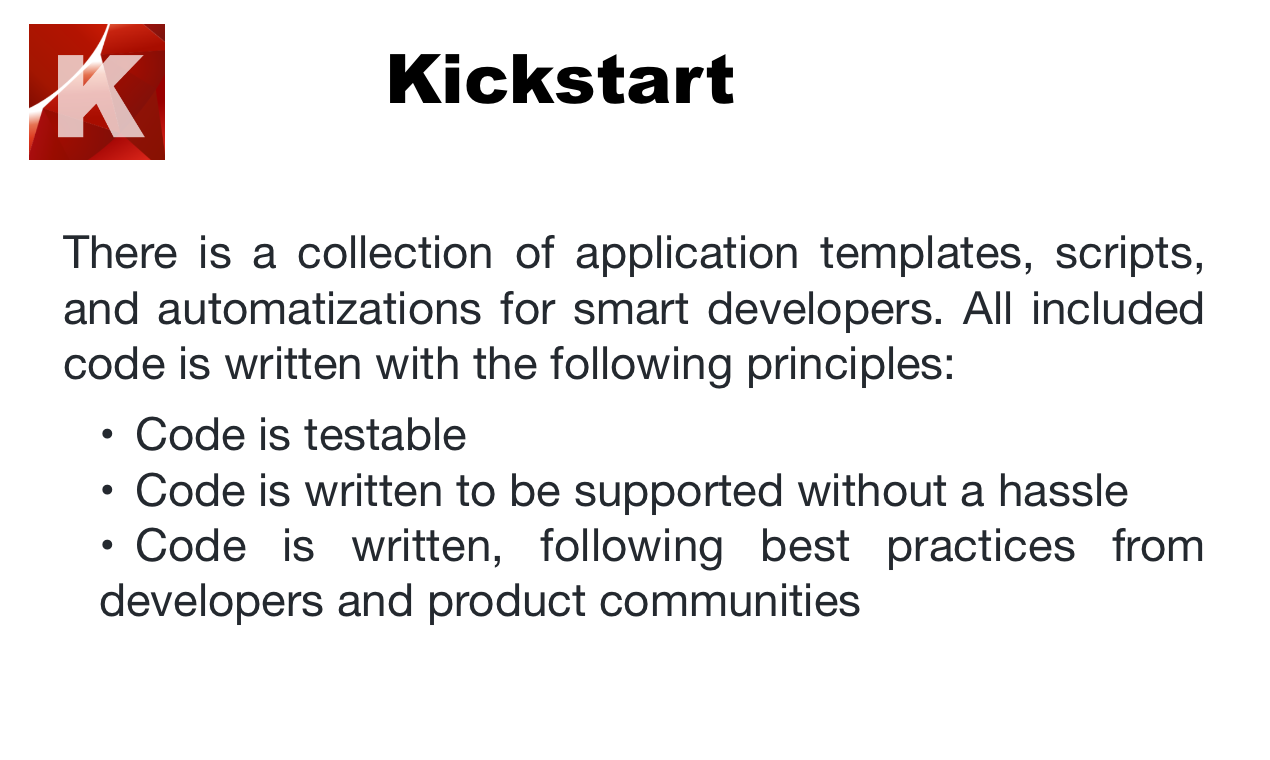 Kickstart - Ruby on Rails Application -sjablonen voor slimme ontwikkelaars media 1