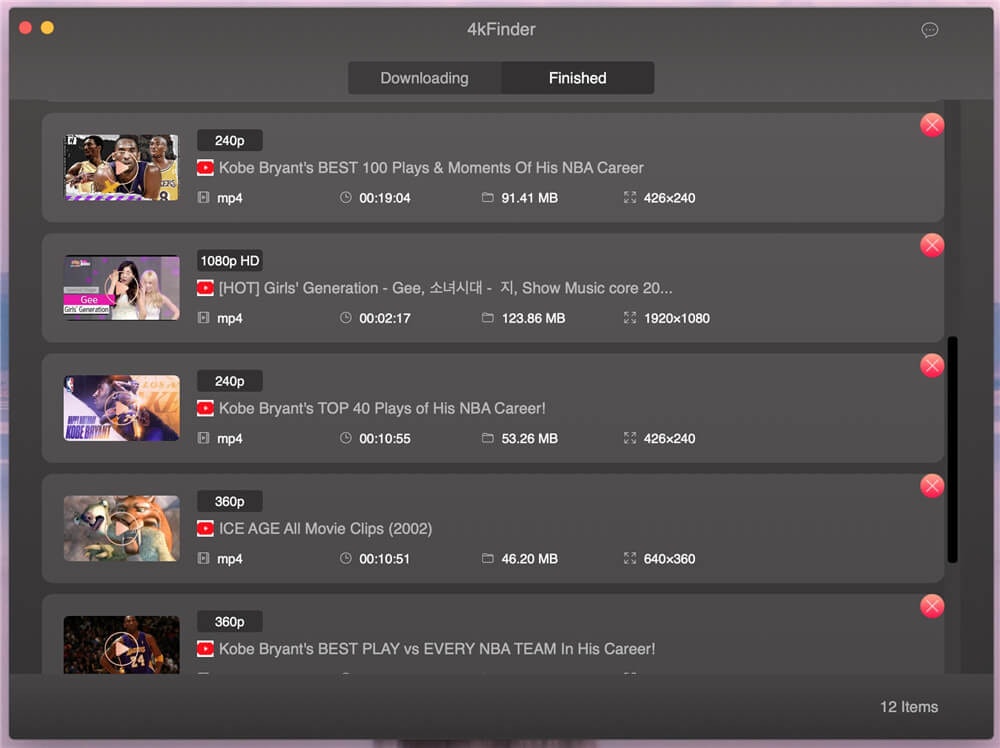 4kFinder Video Downloader media 4