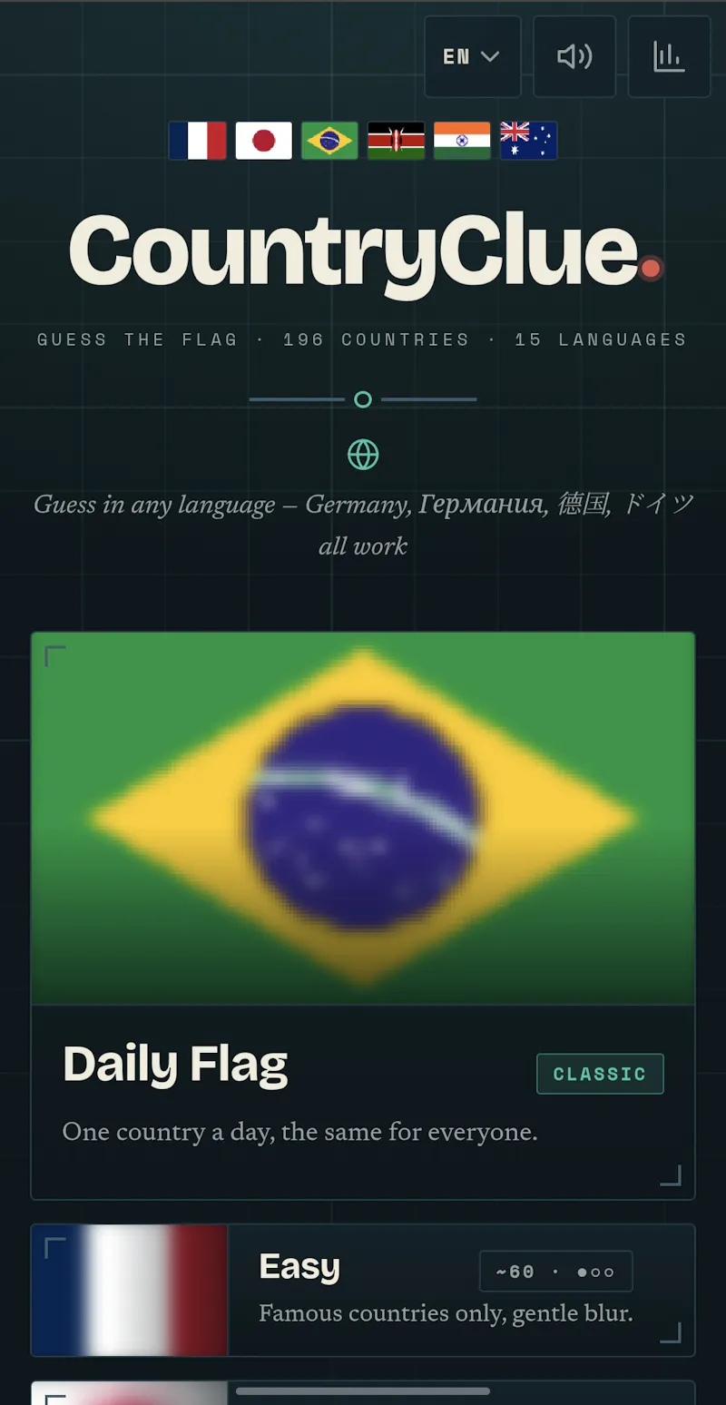 CountryClue screenshot 1