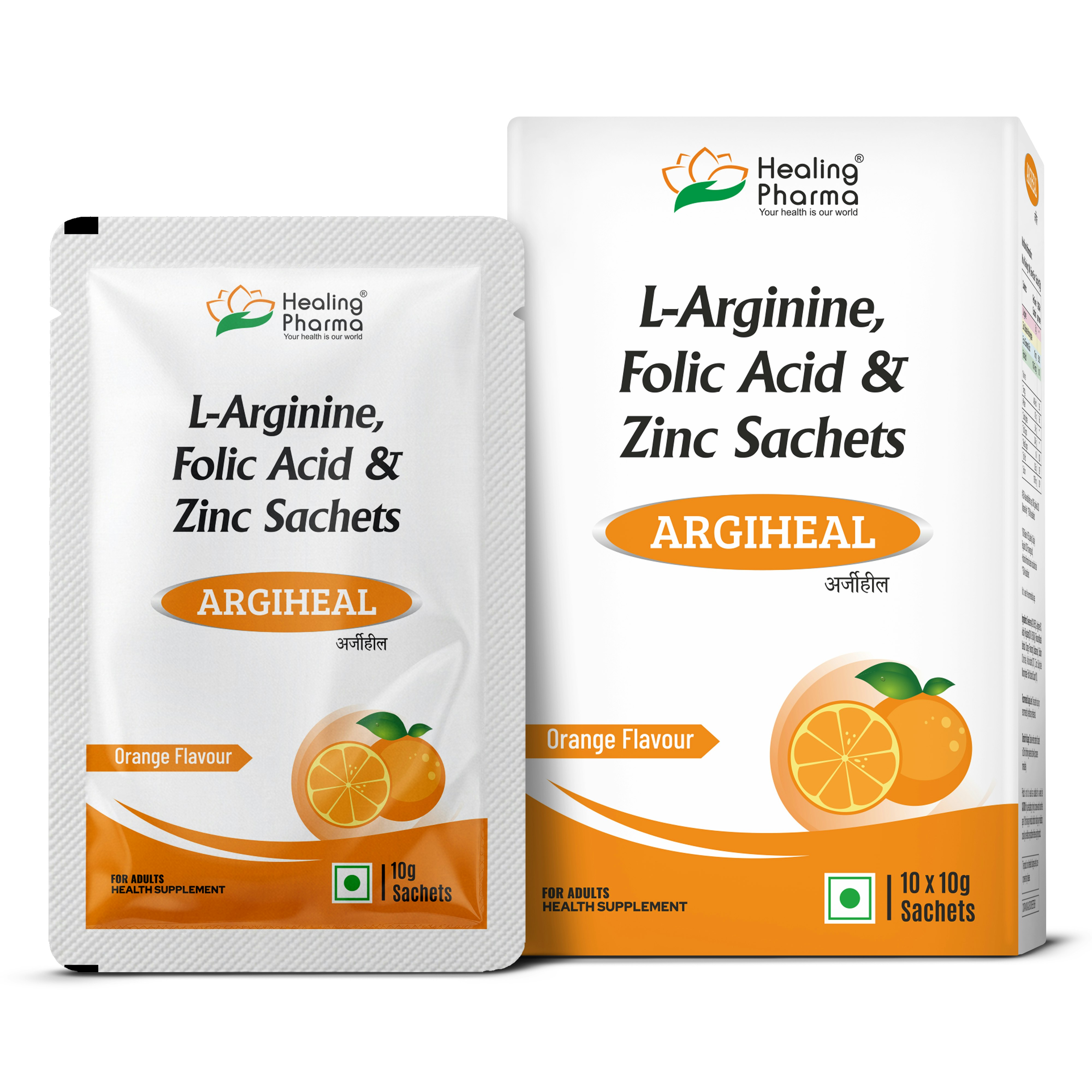 Best L-Arginine Sachet with Folic acid