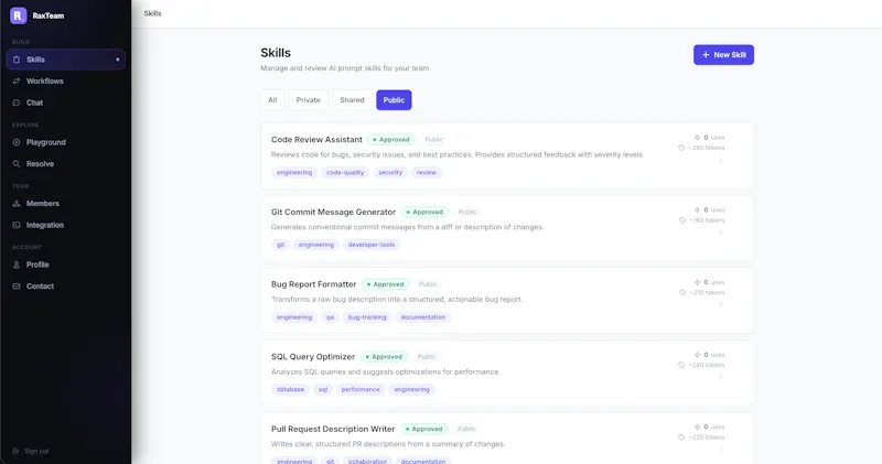 RaxTeam screenshot 2