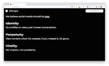 Efimero - Be Less Social gallery image