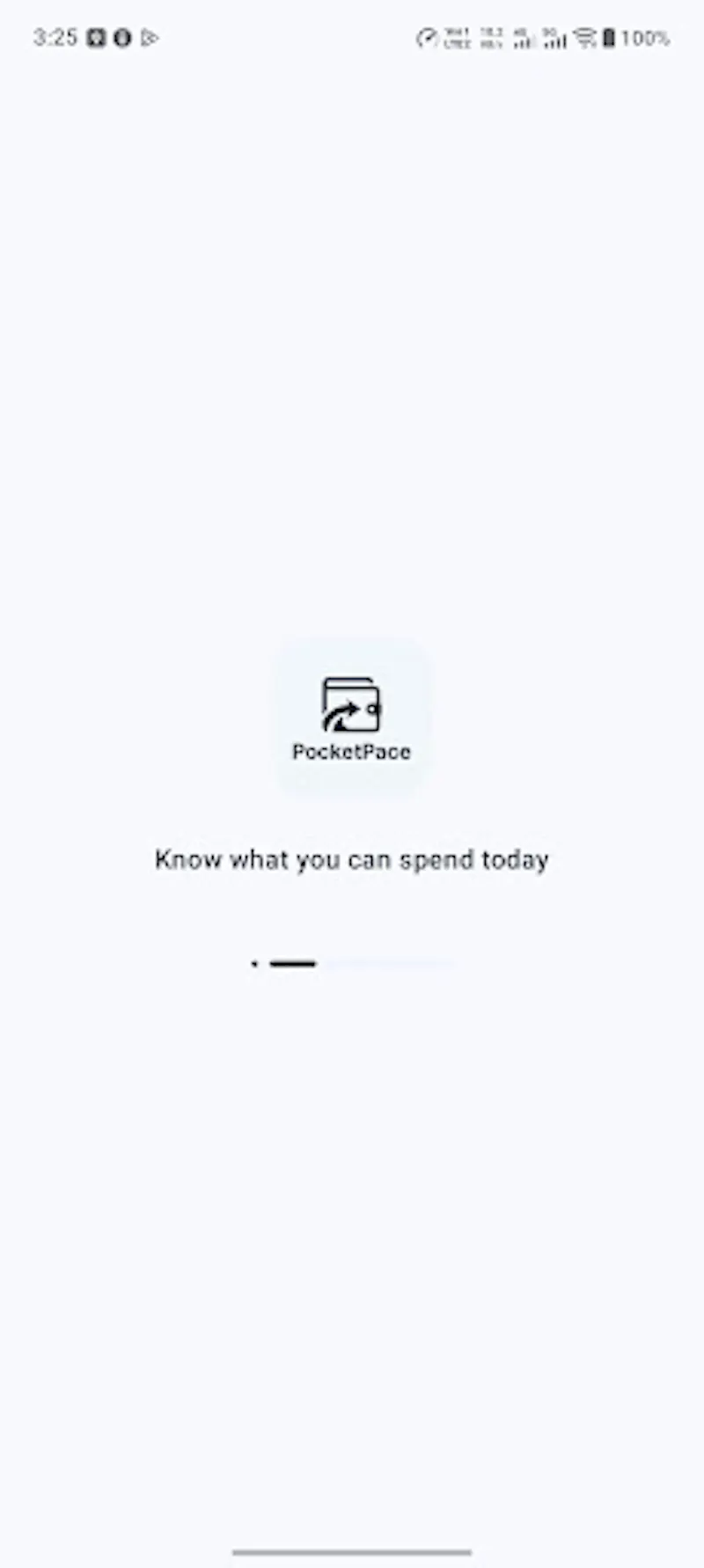PocketPace: Daily Budget Plan screenshot 1