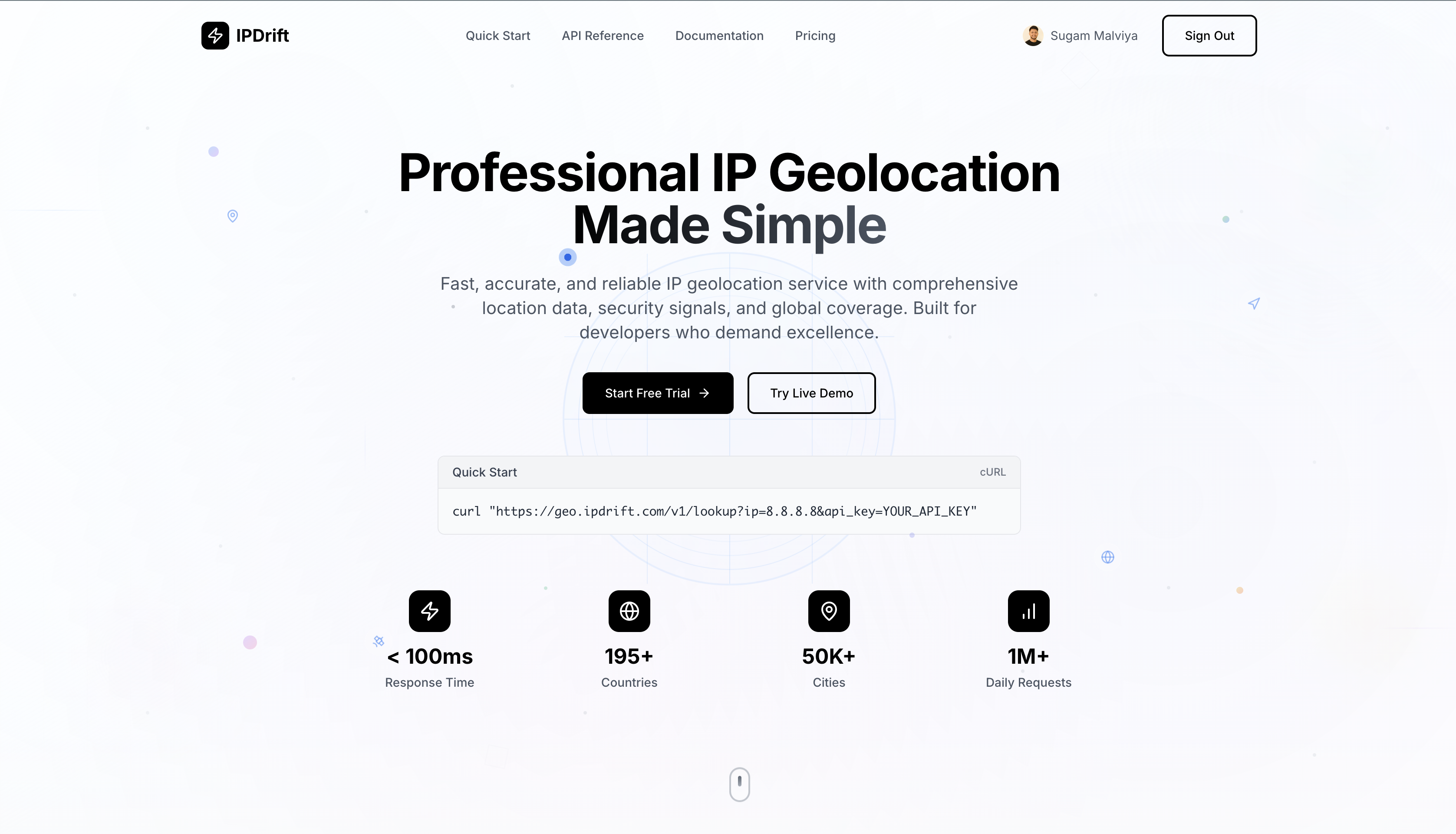 Média IPDrift : API de géolocalisation de nouvelle génération - API de géolocalisation IP rapide et précise avec signaux de sécurité 1